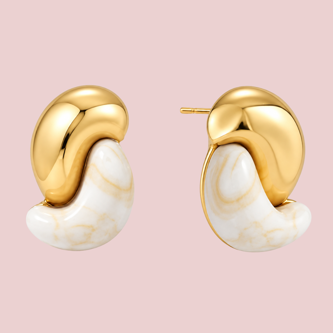 Arete Marfil Doble