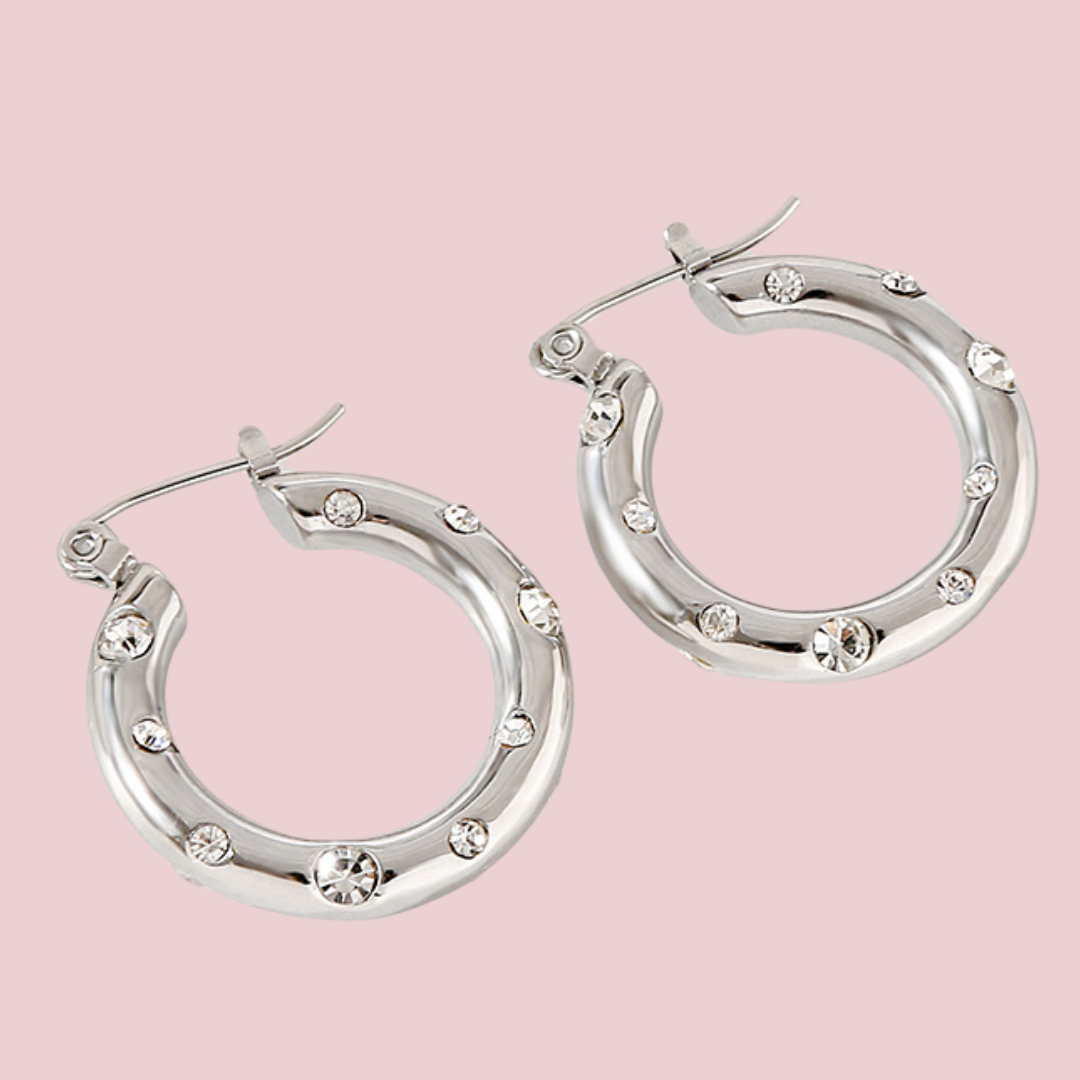 Hoops Classy Zirconia