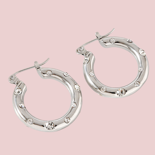 Hoops Classy Zirconia