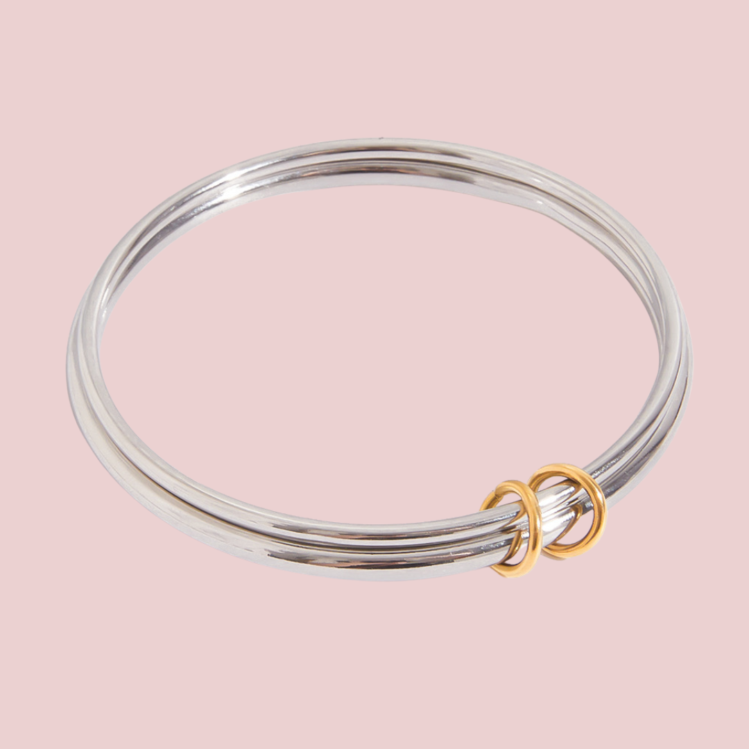Pulsera Doble Mini Aros