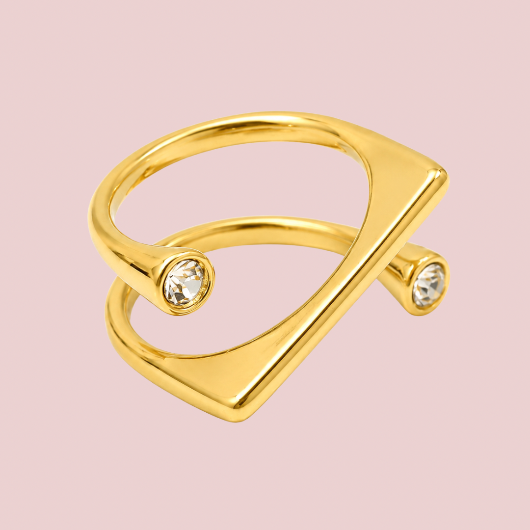 Anillo Double Dot