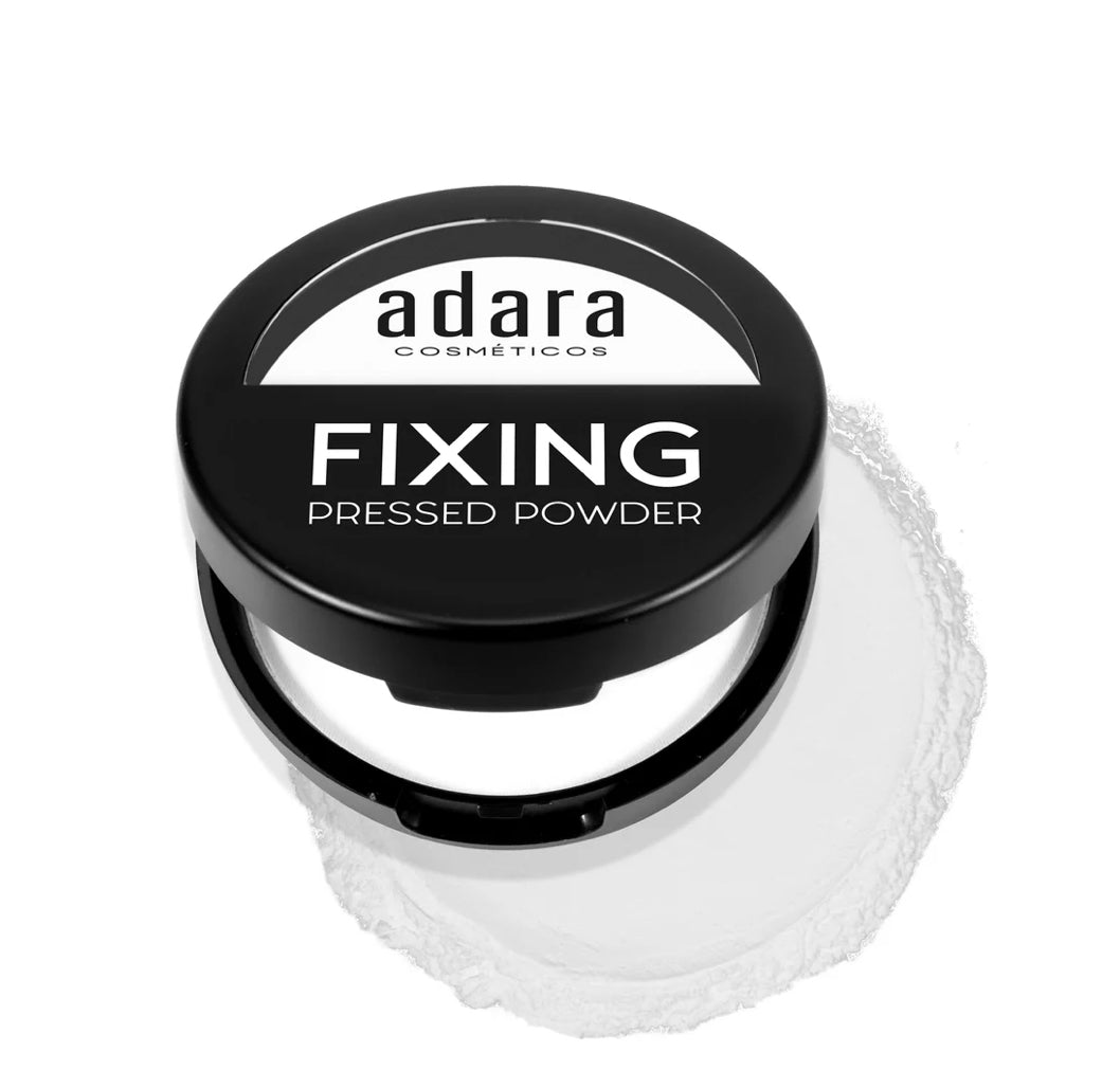 Fixing Pressed Powder Polvo Compacto Traslúcido- Adara
