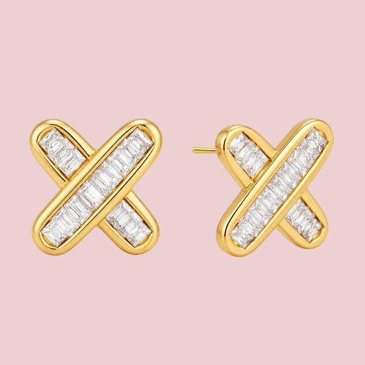 Aretes Exe Zirconia