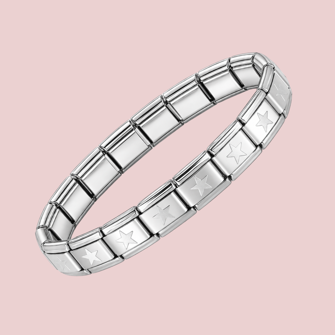Pulsera Italian Estrellitas