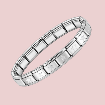 Pulsera Italian Estrellitas