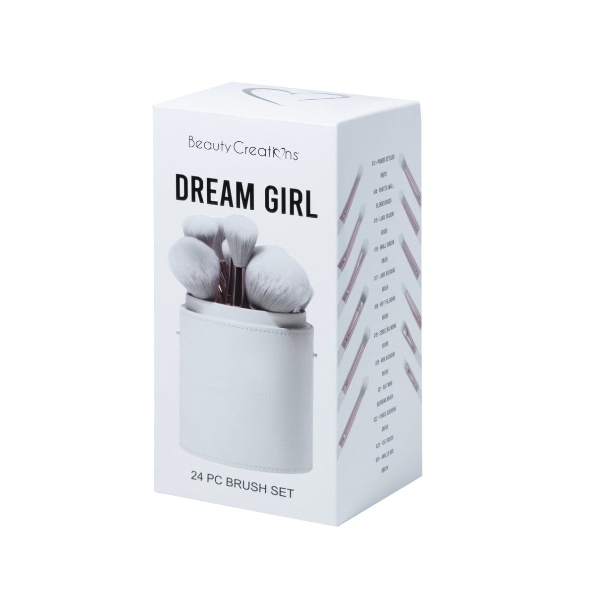Dream Girl Set De 24 Brochas Con Estuche  - Beauty Creations
