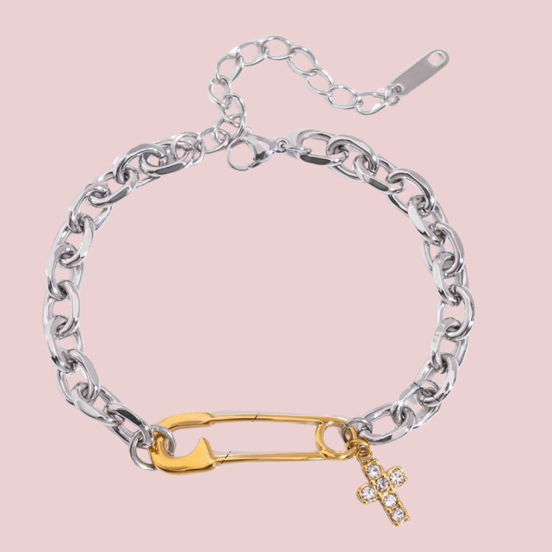 Pulsera Seguro Con Zirconia