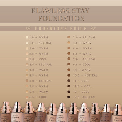 Base De Maquillaje Flawless Stay Full Coverage - Beauty Creations