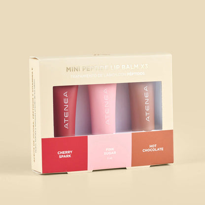 Set Mini Peptide Lip Balm 3PZ - Atenea