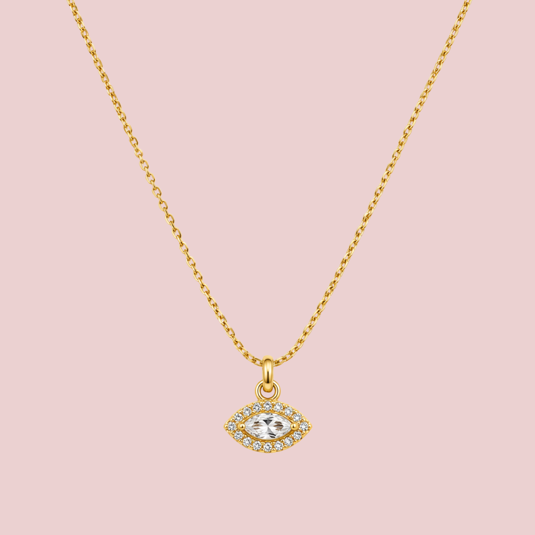 Collar Ojo Turco Zirconia