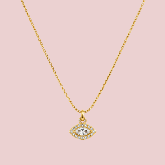 Collar Ojo Turco Zirconia