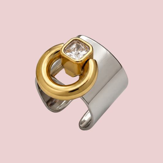 Anillo Howdy Bicolor
