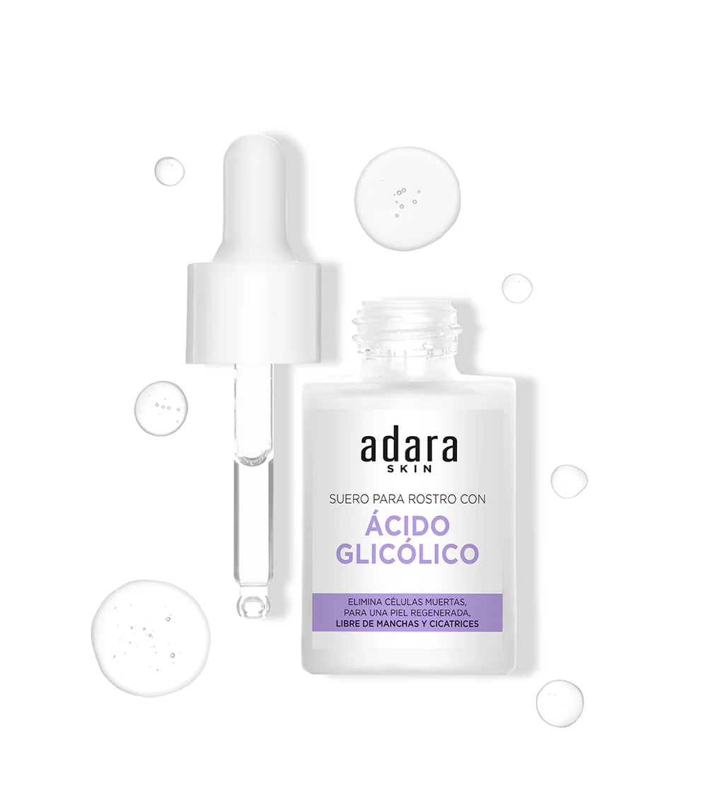 Suero Para Rostro Con Ácido Glicolico - Adara