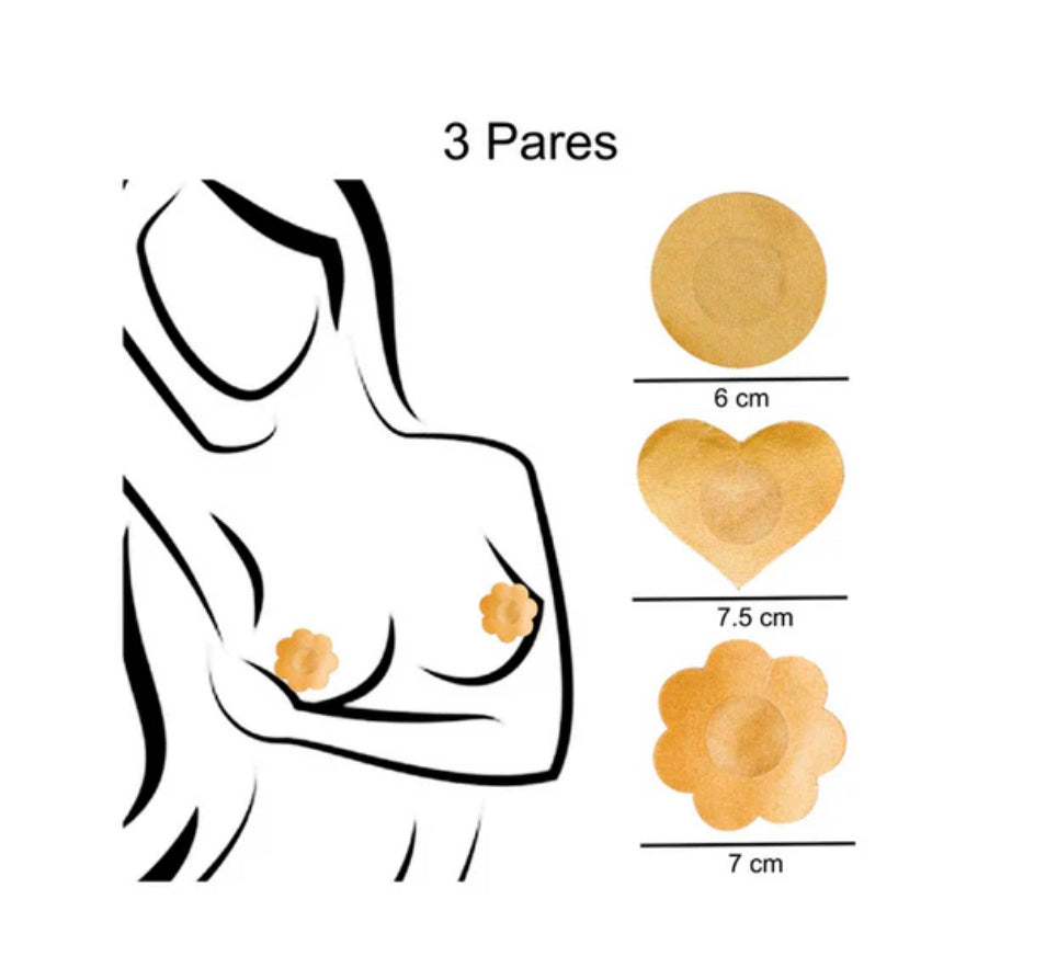 Pezoneras De Figuras 3 Pares - Bausse