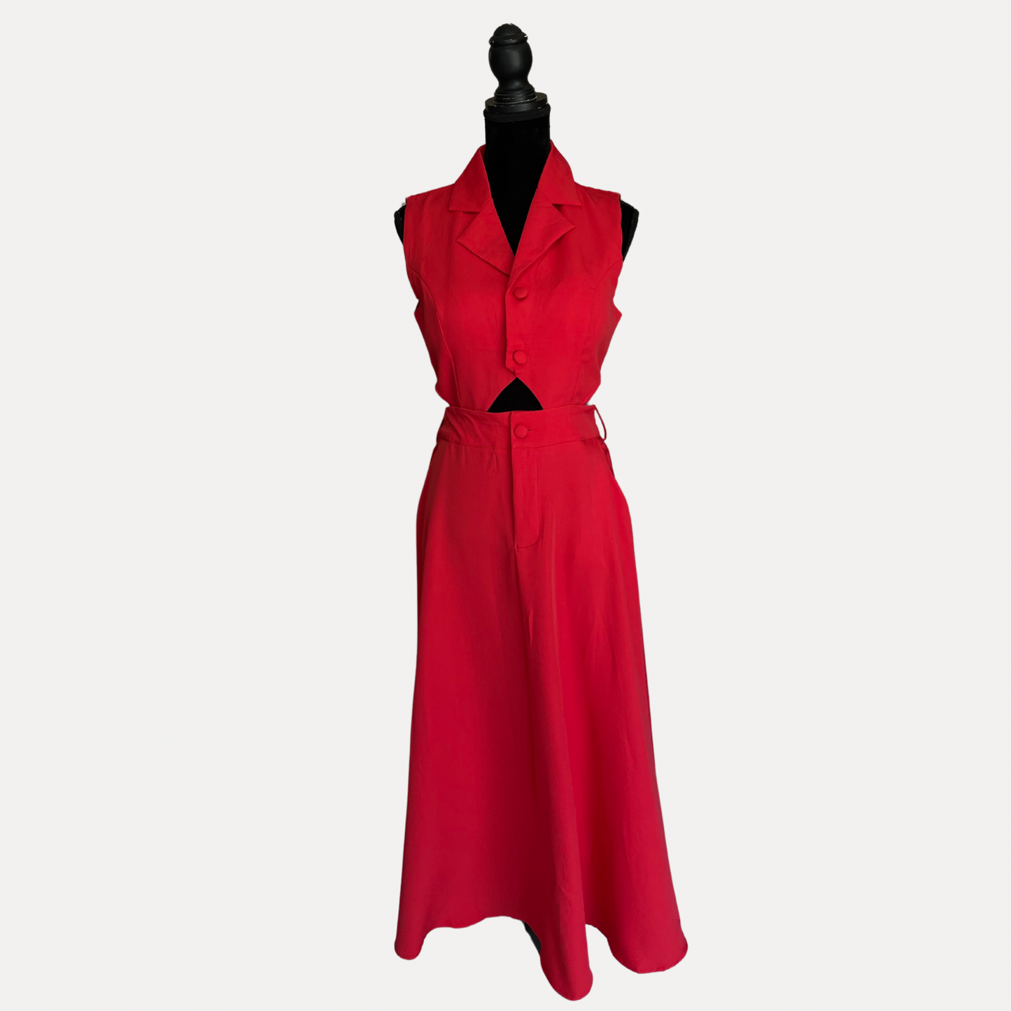 Maxi Vestido Cut Out