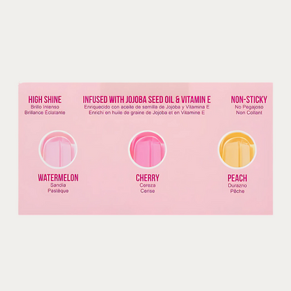 Fruity Dose Lip Balm Trio - Beauty Creations