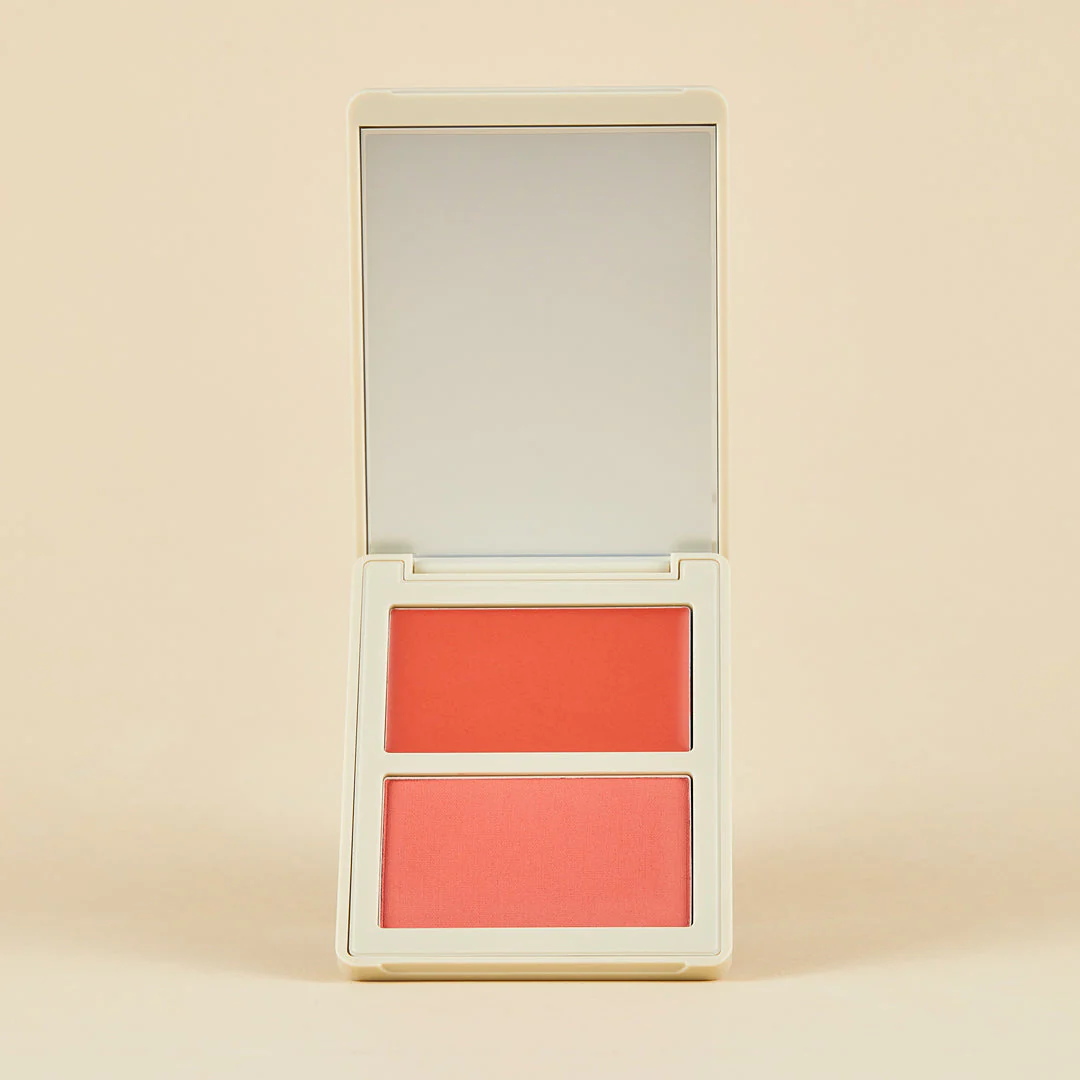 Rubor Dúo Allure Crema Y Polvo Compacto - Atenea