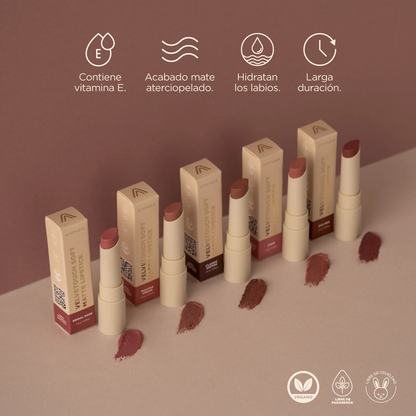 Labial Velvet En Barra - Atena