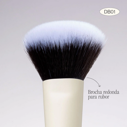 Brocha DÚO Polvo & Rubor DB01 - Atenea