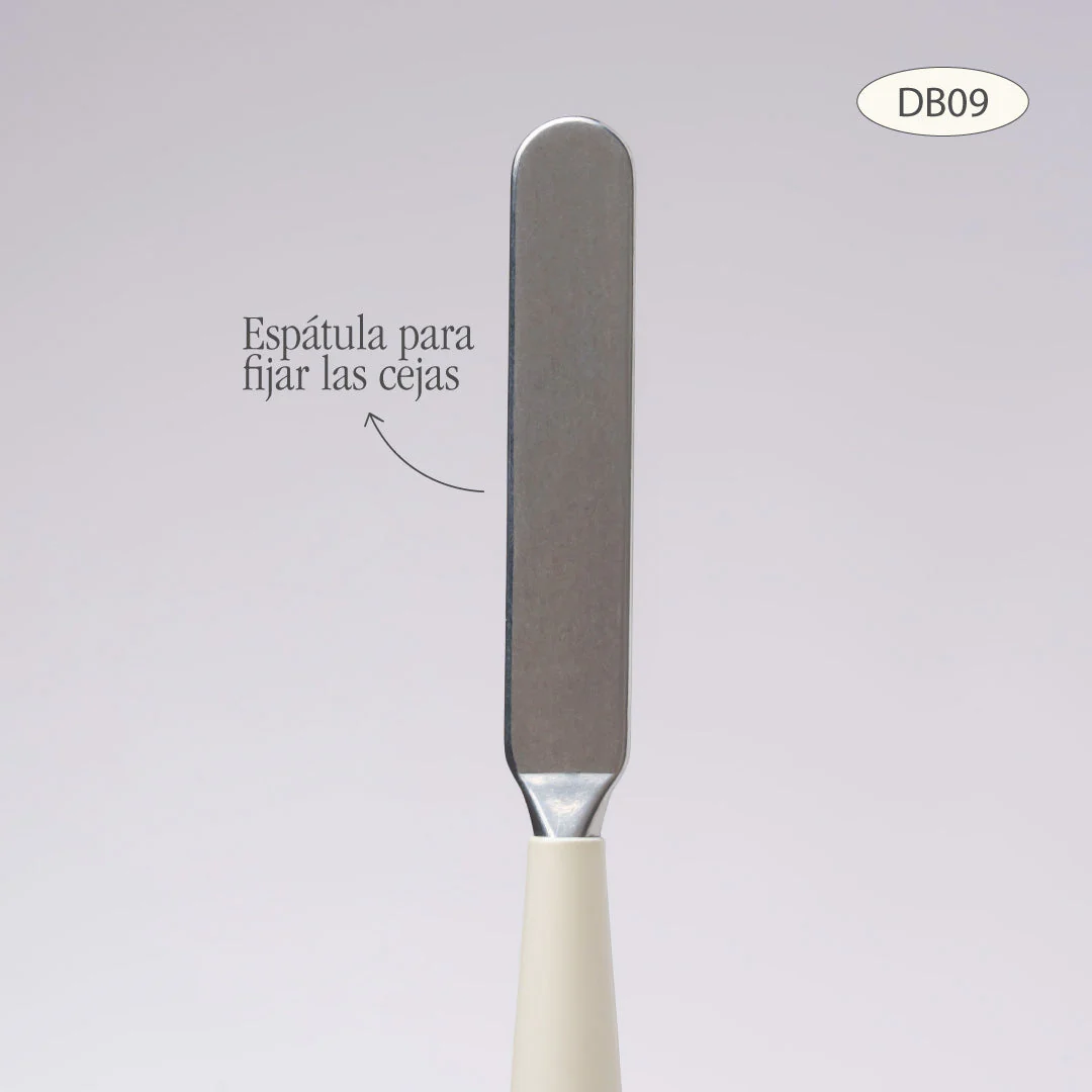 Brocha DÚO Cejas & Espátula DB09 - Atenea