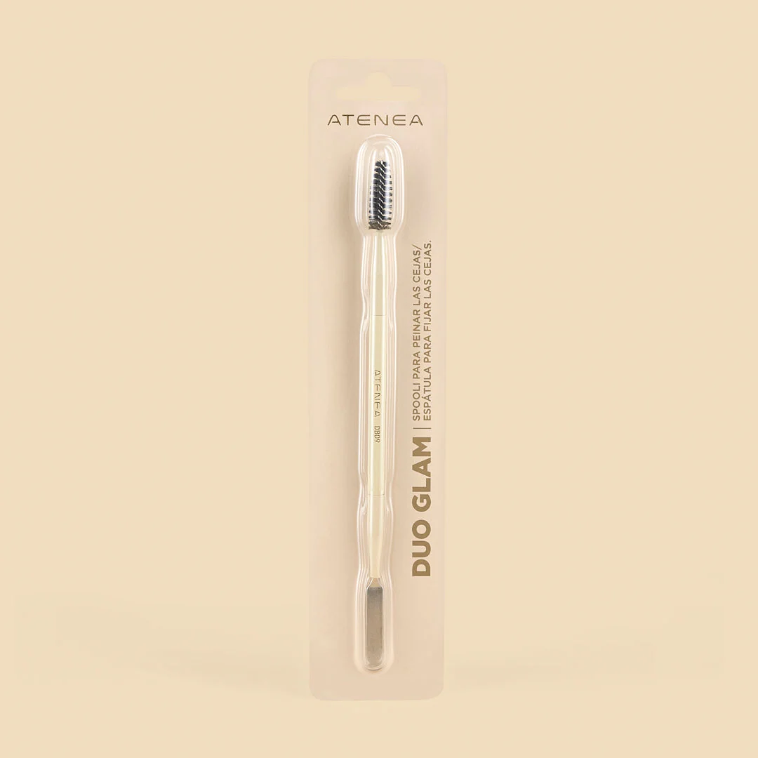 Brocha DÚO Cejas & Espátula DB09 - Atenea