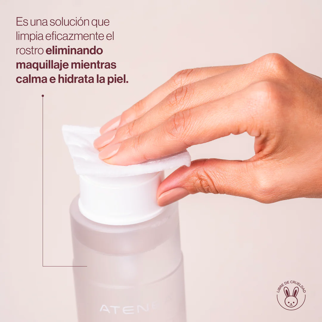 Agua Limpiadora Desmaquillante - Atenea