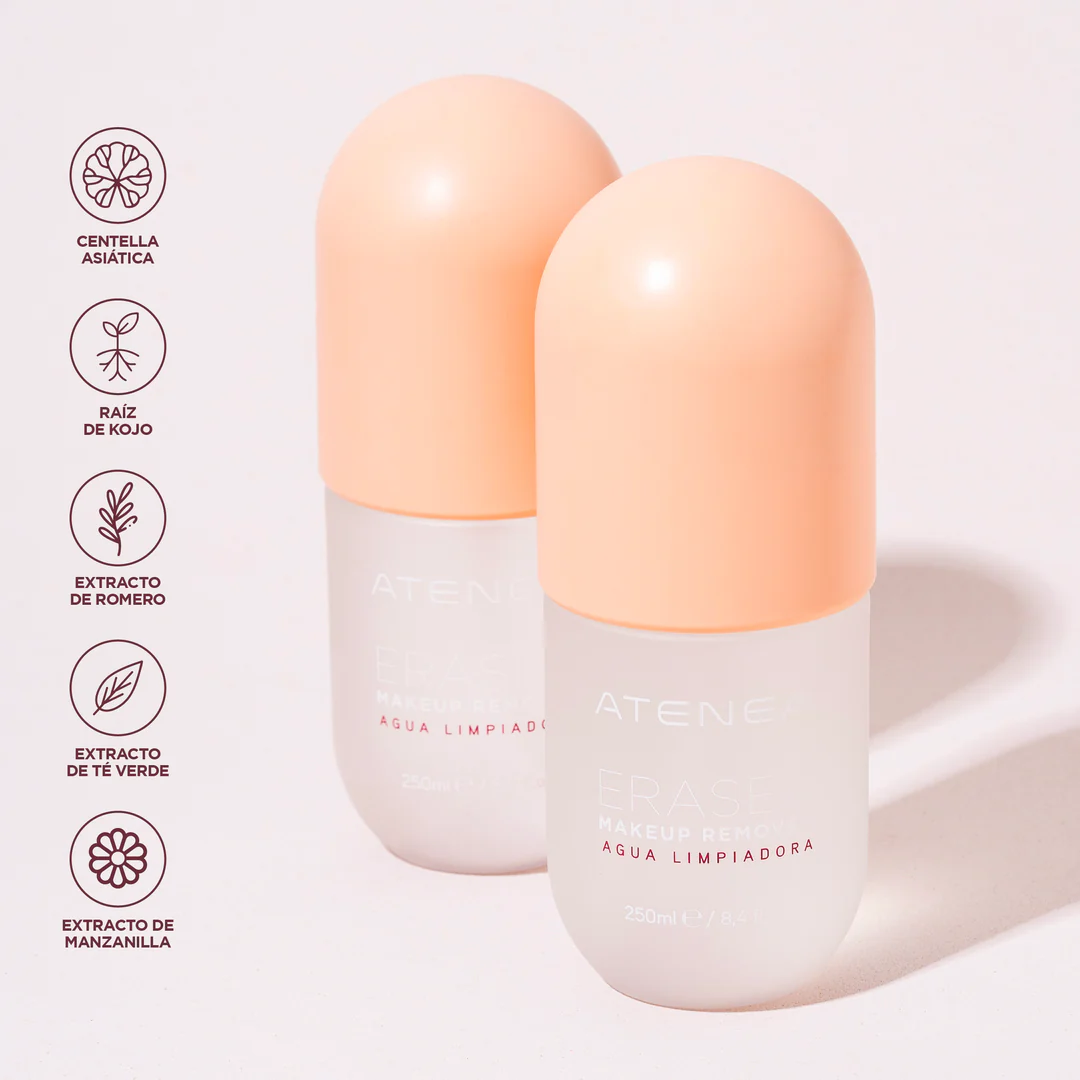 Agua Limpiadora Desmaquillante - Atenea