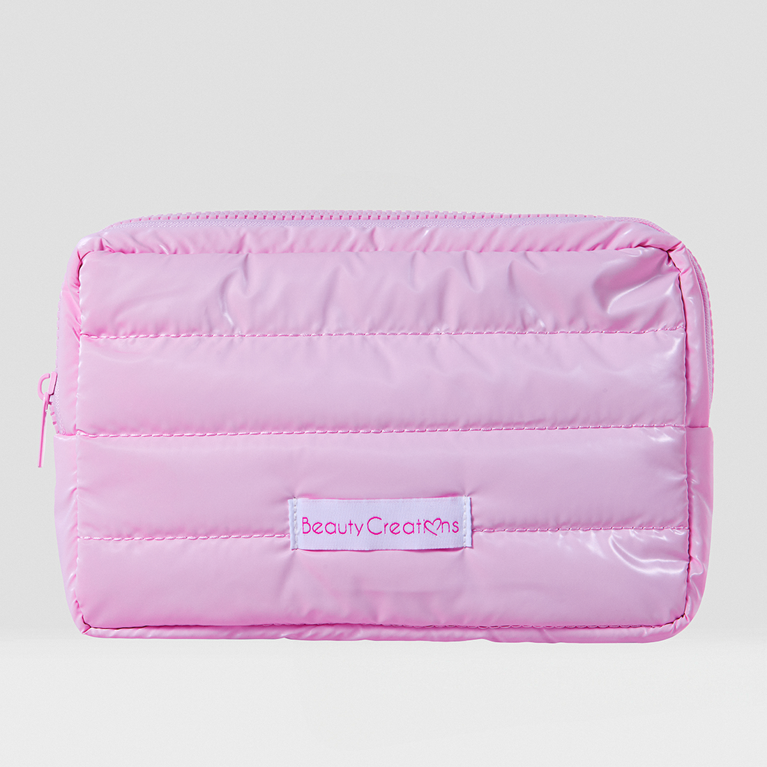 Cosmetiquera Puff Cosmetic Bag Pink - Beauty Creations