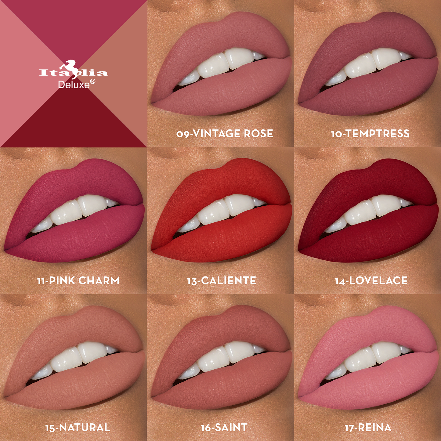 Mousse Matte Labial En Barra - Italia Deluxe