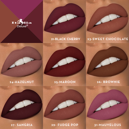 Mousse Matte Labial En Barra - Italia Deluxe