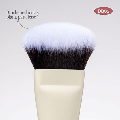 Brocha DÚO Base & Productos En Crema DB02 - Atenea