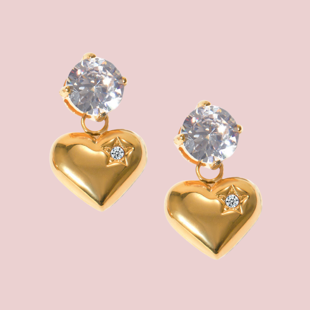 Aretes Maxi Cora Zirconia