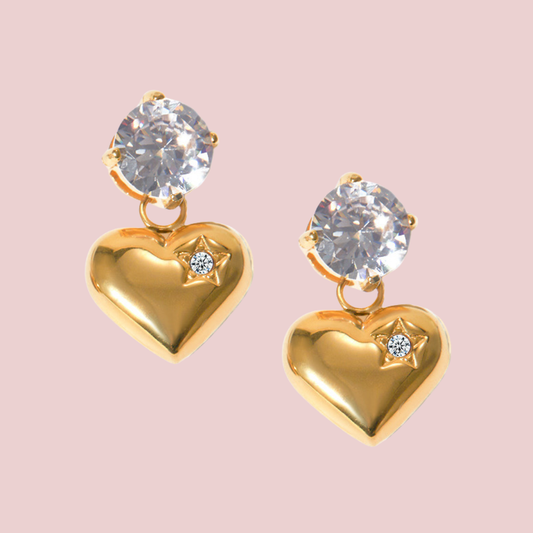 Aretes Maxi Cora Zirconia