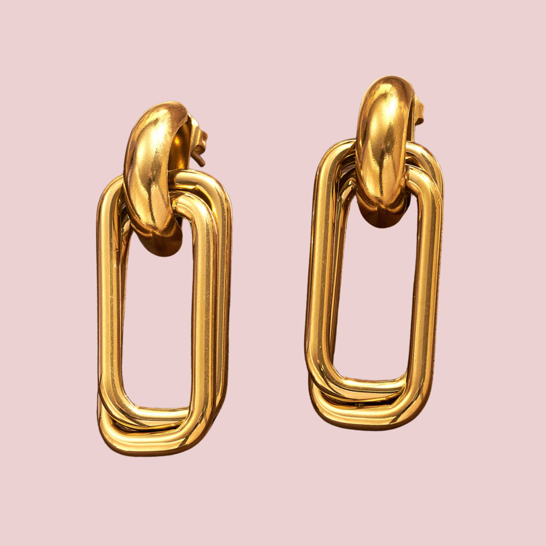 Aretes Rectángulo Doble