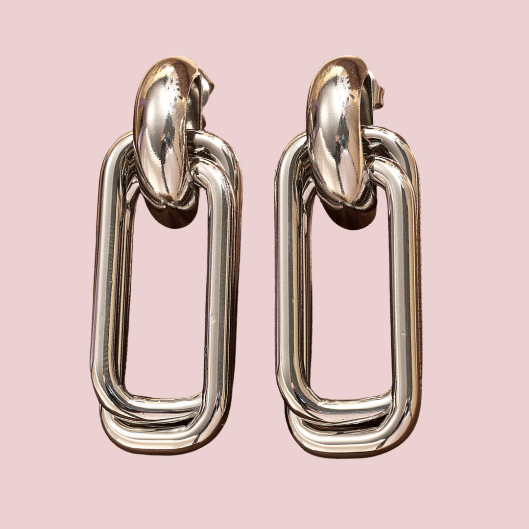 Aretes Rectángulo Doble