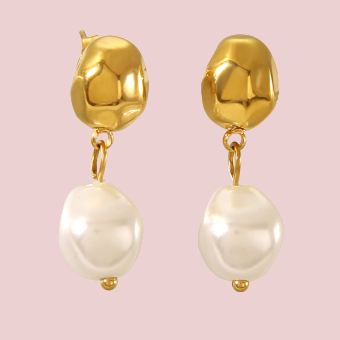 Aretes Perlina