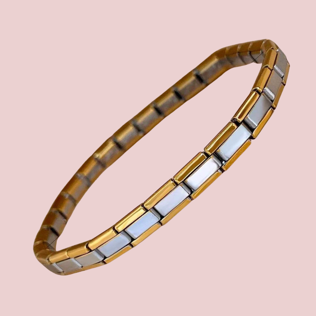 Pulsera Italiana Skinny Bicolor