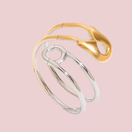 Anillo Seguro Bicolor