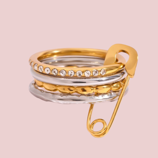 Anillo Golden Lock