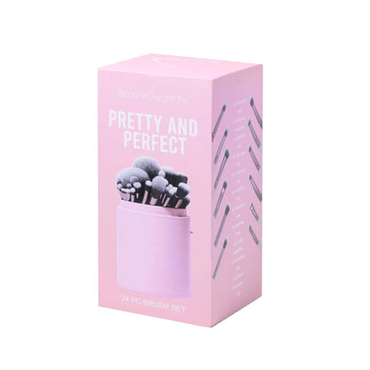 Pretty And Perfect Set De Brochas 24 Piezas Con Estuche - Beauty Creations